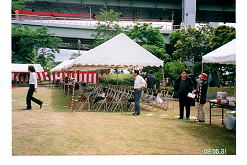 ﾊﾟｲﾌﾟﾃﾝﾄ3間×4展示会会場